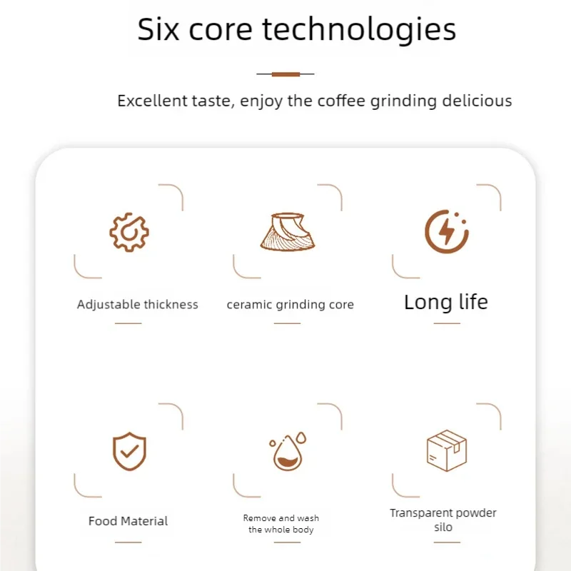 Xiaomi Youpin Portable Coffee Maker – Wireless, Rechargeable, with Grinder