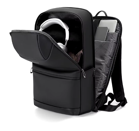 BANGE Laptop Backpack 25L – Waterproof Anti-Theft Travel Backpack with Ergonomic Carry System, Multiple Compartments & Padded Straps – Fits 15.6" Laptop – Ideal for Work, School, and Business Trips