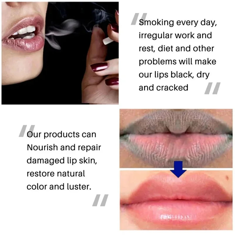Remove Dark Lip Balm Lightening Melanin Mask Gloss Oil Exfoliating Clean Moisturizer Makeup Beauty Health Korean Care Products