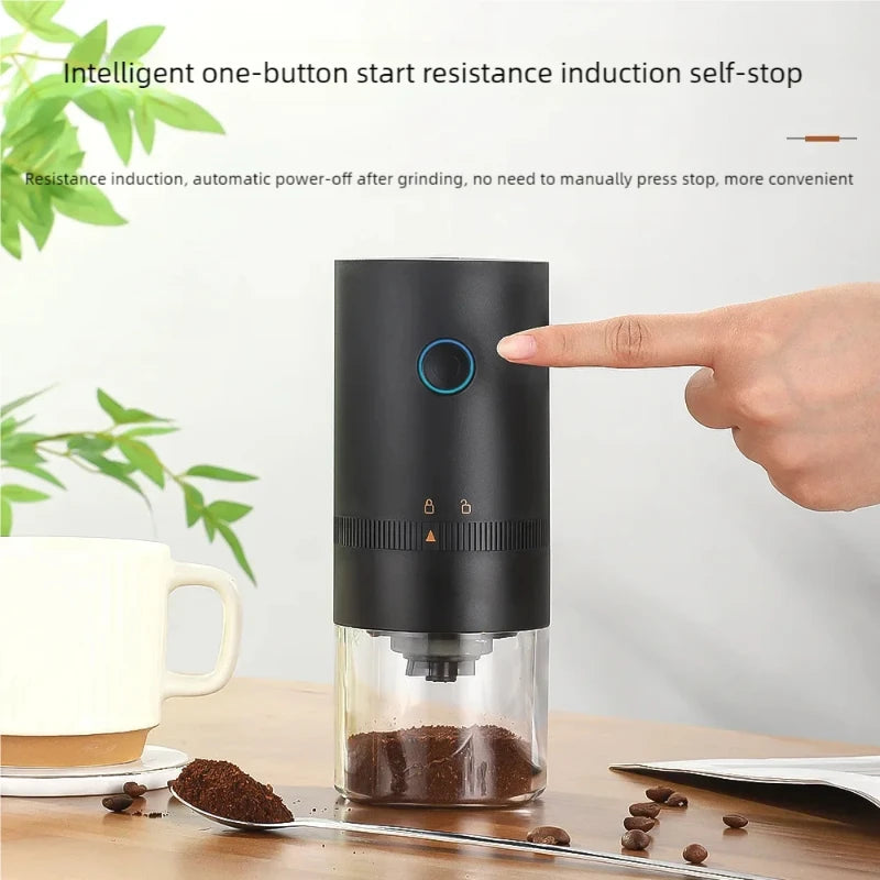 Xiaomi Youpin Portable Coffee Maker – Wireless, Rechargeable, with Grinder