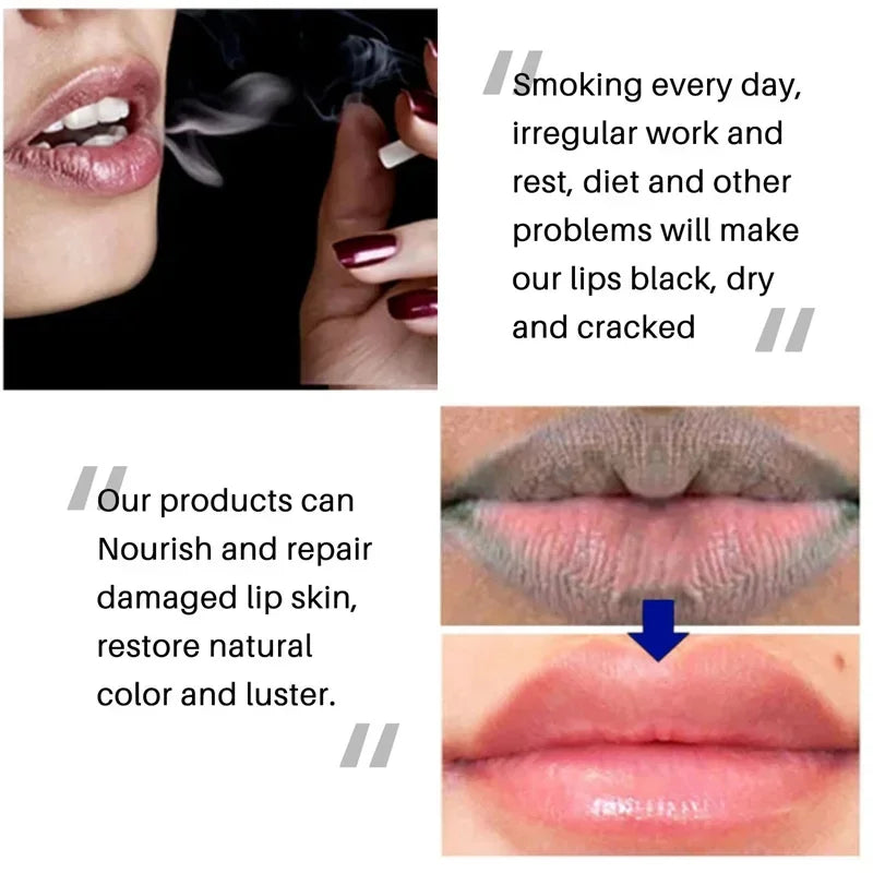 Remove Dark Lip Balm Lightening Melanin Mask Gloss Oil Exfoliating Clean Moisturizer Makeup Beauty Health Korean Care Products